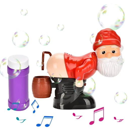 E Santa Claus Bubble Machine with Music & Light